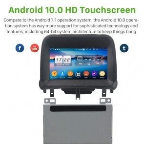 8" Android 10.0 Lecteur DVD GPS Radio Stéréo Navigation pour Ford Tourneo Courier (De 2014)-1