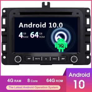 7" Android 10.0 Autoradio Lecteur DVD GPS Compatible pour Dodge Ram 1500/2500/3500 (2013-2019)-1