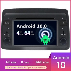 6,2" Android 10.0 Autoradio Lecteur DVD GPS Compatible pour Fiat Panda 169 (2004-2012)-1