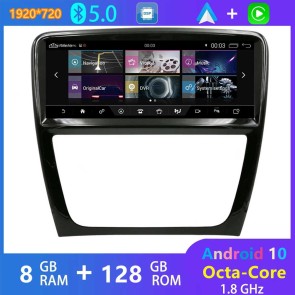 10,25" Android 10 Autoradio Système GPS Stéréo Lecteur Multimédia de Voiture pour Jaguar XJ X351 (2010-2019)-1