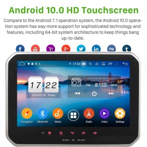 9" Android 10.0 Lecteur DVD GPS Radio Stéréo Navigation pour Suzuki Ignis (De 2017)-1