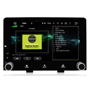 Kia Rio Android 13.0 Autoradio DVD GPS avec 8Go+128Go Bluetooth Telecommande au Volant DSP USB DAB 4G LTE WiFi OBD2 CarPlay - 9