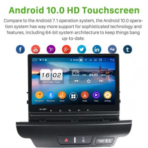 9" Android 10.0 Lecteur DVD GPS Radio Stéréo Navigation pour Kia Ceed (2019-2020)-1