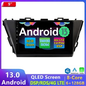 9" Android 13 Autoradio Lecteur DVD GPS Compatible pour Toyota Prius Plus V Alpha (2012-2017)-1