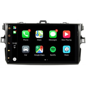 Toyota Corolla Android 10.0 Autoradio DVD GPS avec 8-Core 4Go+64Go Bluetooth Parrot Telecommande au Volant Micro DSP CD SD USB DAB 4G LTE WiFi MirrorLink OBD2 CarPlay - 9