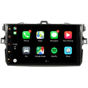 Toyota Corolla Android 10.0 Autoradio DVD GPS avec 8-Core 4Go+64Go Bluetooth Parrot Telecommande au Volant Micro DSP CD SD USB DAB 4G LTE WiFi MirrorLink OBD2 CarPlay - 9