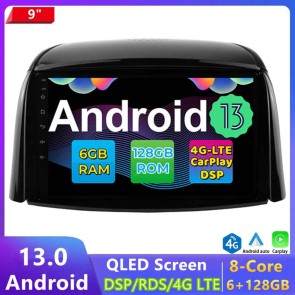 9" Android 13 Autoradio Lecteur DVD GPS Compatible pour Renault Koleos (2008-2016)-1