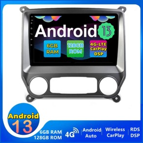 10" Android 13 Autoradio Lecteur DVD GPS Compatible pour Chevrolet Silverado (2014-2019)-1