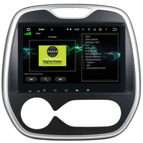 Renault Captur Android 10.0 Autoradio DVD GPS avec 8-Core 4Go+64Go Bluetooth Parrot Telecommande au Volant Micro DSP CD SD USB DAB 4G LTE WiFi MirrorLink OBD2 CarPlay - 9