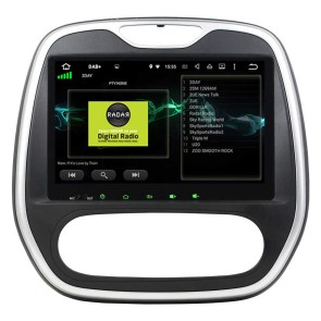 Renault Captur Android 13.0 Autoradio DVD GPS avec 8Go+128Go Bluetooth Telecommande au Volant DSP USB DAB 4G WiFi OBD2 CarPlay - 9