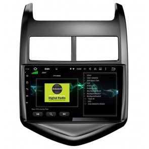 Chevrolet Aveo Android 10.0 Autoradio DVD GPS avec 8-Core 4Go+64Go Bluetooth Parrot Telecommande au Volant Micro DSP CD SD USB DAB 4G LTE WiFi MirrorLink OBD2 CarPlay - 9