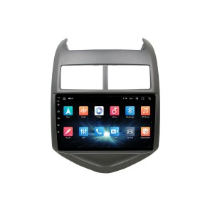 Chevrolet Aveo Android 13.0 Autoradio DVD GPS avec 8Go+128Go Bluetooth Telecommande au Volant DSP USB DAB 4G WiFi OBD2 CarPlay - 9