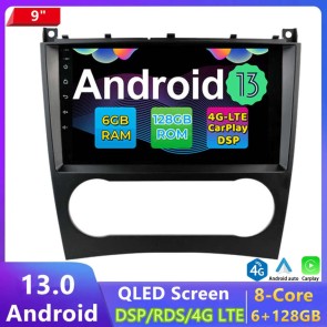 9" Android 14 Autoradio Lecteur DVD GPS Compatible pour Mercedes Classe G W463 (De 2007)-1