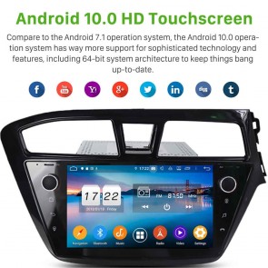 9" Android 10.0 Lecteur DVD GPS Radio Stéréo Navigation pour Hyundai i20 (De 2014)-1