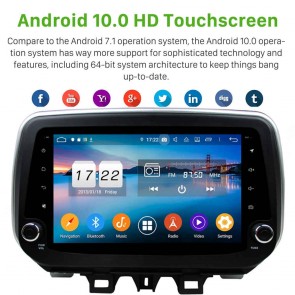 9" Android 10.0 Lecteur DVD GPS Radio Stéréo Navigation pour Hyundai Tucson (2018-2020)-1