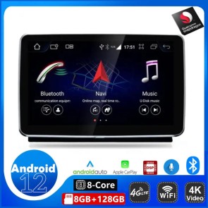 9" Android 12 Autoradio Stéréo GPS Navigation Lecteur DVD de Voiture pour Mercedes SLK R172 (2010-2015)-1
