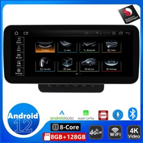 12,3" Android 12.0 Autoradio Stéréo GPS Navigation Lecteur DVD de Voiture pour Audi A6 C6 (De 2005)-1