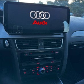 Audi A4 B8 Android 12 Autoradio Multimédia GPS avec 8-Core 8Go+128Go Écran Tactile Bluetooth Main Libre DAB DSP USB SWC WiFi 4G LTE CarPlay Android Auto - 12,3