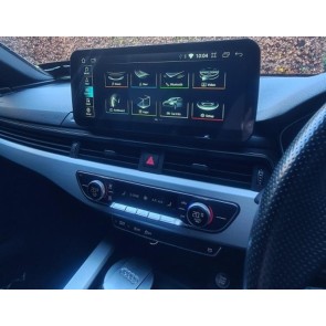 Audi A4 B9 Android 12 Autoradio Multimédia GPS avec 8-Core 8Go+128Go Écran Tactile Bluetooth Main Libre DAB DSP USB SWC WiFi 4G LTE CarPlay Android Auto - 12,3