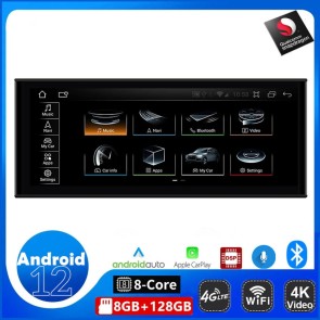 8,8" Android 12.0 Autoradio Stéréo GPS Navigation Lecteur DVD de Voiture pour Audi Q2 Q2L GA (2017-2020)-1