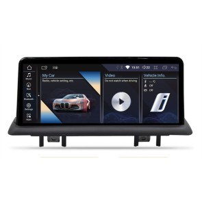 BMW Série 1 E81 Android 13 Autoradio Multimédia GPS avec 8-Core 8Go+128Go Écran Tactile Bluetooth Main Libre Micro DAB DSP USB WiFi 4G LTE CarPlay Android Auto - 10,25