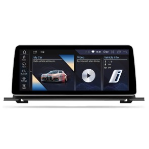 BMW Série 5 GT F07 Android 13 Autoradio Multimédia GPS avec 8-Core 8Go+128Go Écran Tactile Bluetooth Main Libre Micro DAB DSP USB WiFi 4G LTE CarPlay Android Auto - 12,3