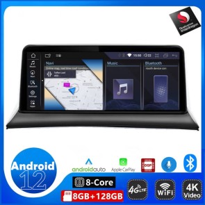 10,25" Android 12 Autoradio Stéréo GPS Navigation Lecteur DVD de Voiture pour BMW X3 E83 (2004-2010)-1