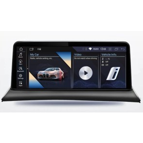 BMW X3 E83 Android 13 Autoradio Multimédia GPS avec 8-Core 8Go+128Go Écran Tactile Bluetooth Main Libre Micro DAB DSP USB WiFi 4G LTE CarPlay Android Auto - 10,25