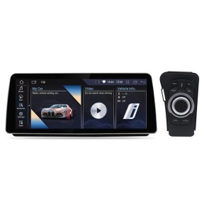 BMW Série 3 E90 Android 13 Autoradio Multimédia GPS avec 8-Core 8Go+128Go Écran Tactile Bluetooth Main Libre Micro DAB DSP WiFi 4G LTE CarPlay Android Auto - 12,3