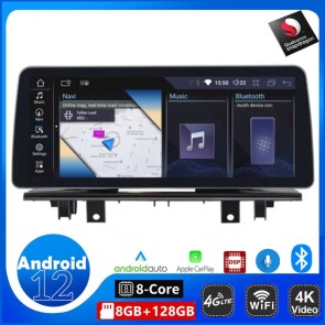 12,3" Android 12.0 Autoradio Stéréo GPS Navigation Lecteur DVD de Voiture pour BMW X1 F48 (2016-2017)-1