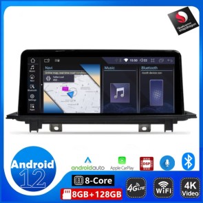 10,25" Android 12 Autoradio Stéréo GPS Navigation Lecteur DVD de Voiture pour BMW Série 1 F20 (De 2011)-1