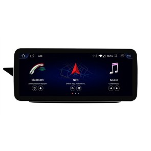 Mercedes Classe E W207 Android 13 Autoradio Multimédia GPS avec 8-Core 8Go+128Go Écran Tactile Bluetooth Main Libre DAB WiFi 4GLTE CarPlay Android Auto - 12,3