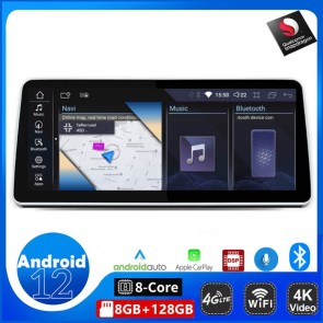 12,3" Android 12 Autoradio Stéréo GPS Navigation Lecteur DVD de Voiture pour BMW Série 2 F22 (2014-2021)-1