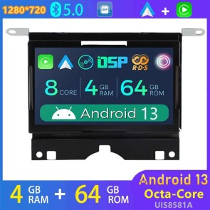 7" Android 13 Autoradio Lecteur DVD GPS Compatible pour Range Rover Sport L320 (2010-2013)-1