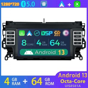9,66" Android 13 Autoradio Lecteur DVD GPS Compatible pour Land Rover Discovery Sport L550 (2015-2019)-1