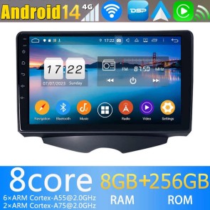 9" Android 13.0 Lecteur DVD GPS Radio Stéréo Navigation pour Hyundai Veloster (2011-2018)-1