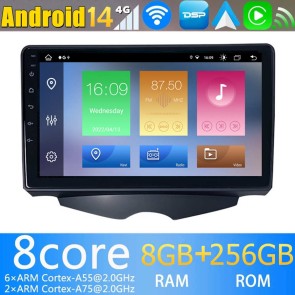 9" Android 14 Autoradio Stéréo de Voiture Multimédia GPS Navigation pour Hyundai Veloster (De 2011)-1
