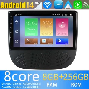 9" Android 14 Autoradio Stéréo de Voiture Multimédia GPS Navigation pour Chevrolet Malibu (2016-2018)-1