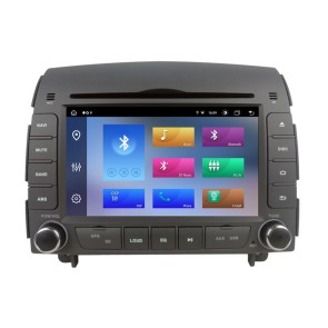 Hyundai Sonata Android 14.0 Autoradio DVD GPS avec 8Go+256Go Bluetooth Telecommande au Volant DSP USB DAB 4G WiFi OBD2 CarPlay - Android 14.0 Lecteur DVD GPS Radio Stéréo Navigation pour Hyundai Sonata (2004-2009)