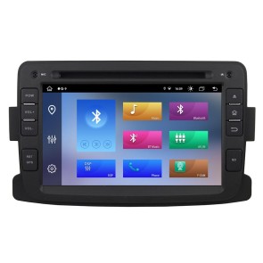 Dacia Duster Android 14.0 Autoradio DVD GPS avec 8G+256G Bluetooth DAB USB DSP 4G WiFi Caméra 360° CarPlay Android Auto - 7