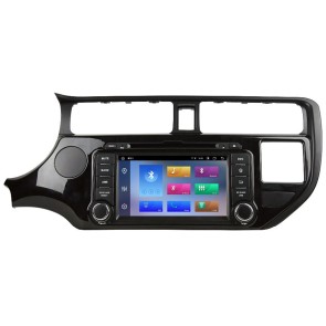 Kia Rio Android 14.0 Autoradio DVD GPS avec 8G+256G Bluetooth DAB USB DSP 4G WiFi Caméra 360° CarPlay Android Auto - 7