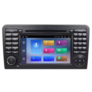 Mercedes GL X164 Android 14.0 Autoradio DVD GPS avec 8G+256G Bluetooth DAB USB DSP 4G WiFi Caméra 360° CarPlay Android Auto - 7