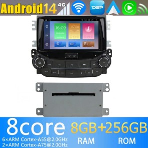 8" Android 14 Autoradio Stéréo de Voiture Multimédia GPS Navigation pour Chevrolet Malibu (2012-2015)-1