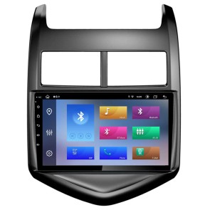 Chevrolet Aveo Android 14.0 Autoradio DVD GPS avec 8G+256G Bluetooth DAB USB DSP 4G WiFi Caméra 360° CarPlay Android Auto - 9