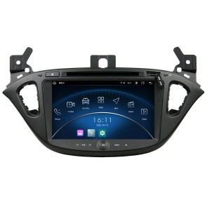 Opel Corsa Android 14.0 Autoradio DVD GPS avec 8G+256G Bluetooth Parrot DSP DAB 4G Caméra 360° CarPlay - 8