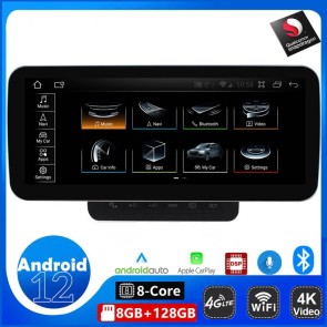 12,3" Android 12.0 Autoradio Stéréo GPS Navigation Lecteur DVD de Voiture pour Audi Q7 4L (2006-2015)-1