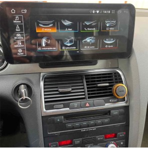 Audi Q7 Android 12 Autoradio Multimédia GPS avec 8-Core 8Go+128Go Écran Tactile Bluetooth Main Libre DAB DSP USB SWC WiFi 4G LTE CarPlay Android Auto - 12,3