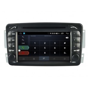 Mercedes M W163 S300 Android 9.0 Autoradio GPS DVD avec HD Ecran tactile Support Smartphone Bluetooth kit main libre RDS CD SD USB DAB AUX 4G WiFi MirrorLink OBD2 CarPlay - S300 Android 9.0 Autoradio Lecteur DVD GPS Compatible pour Mercedes Classe M W163