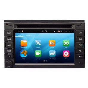 Fiat Scudo S200 Android 8.0 Autoradio GPS DVD avec HD Ecran tactile Support Smartphone Bluetooth kit main libre Microphone RDS CD SD USB 4G Wifi TV MirrorLink OBD2 CarPlay - S200 Android 8.0 Autoradio Lecteur DVD GPS Compatible pour Fiat Scudo (2007-2016)