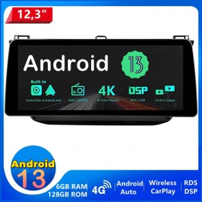 12,3" Android 13.0 Autoradio Lecteur DVD GPS Compatible pour VW Tiguan II (2016-2022)-1
